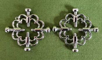 Erotic Goth Nipple Clamps - WOW and OUCH - only $22.99